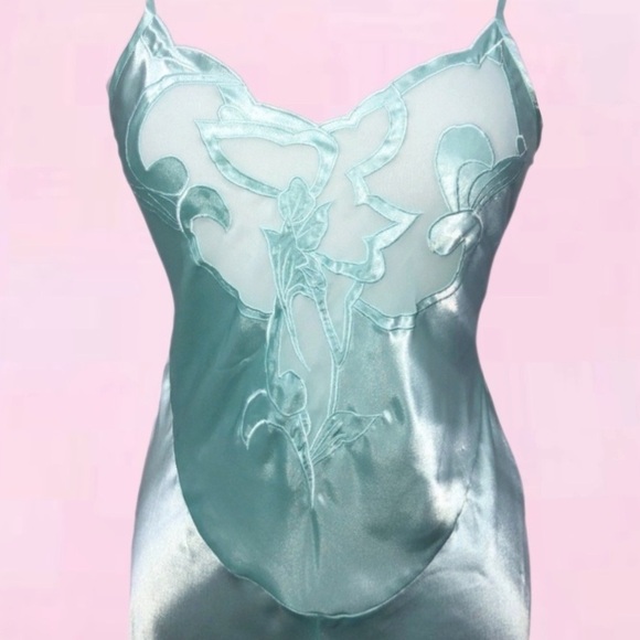 victoria’s secret ⋆ vintage satin long gown - Picture 4 of 16